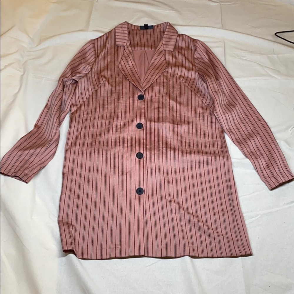 Topshop long sleeve shirt dress